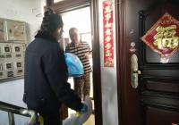 延春社區為返延人員送體溫計