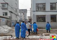 美年大健康志愿者助力白玉社區疫情防控消殺行動