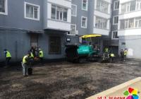 園新社區助力創城在行動  為民修路暖民心
