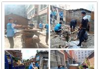 包保單位助力社區 同心共建文明城市