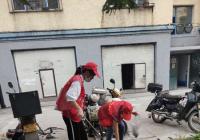 市十二中學生走進園法社區 志愿服務助力創城