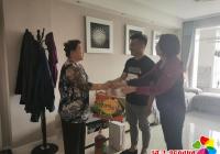 碧水社區非公黨支部開展七一前慰問老黨員送溫暖活動