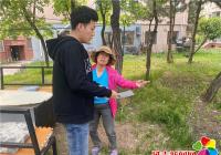 丹明社區開展“拒絕圈地種菜 保護綠色家園”活動