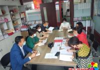 市老干部服務中心到建工街道調研指導社區離退休干部黨支部工作
