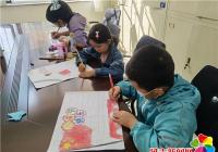 丹進社區關工委開展“喜迎十一、共繪卷畫”活動