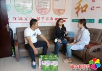 社區防疫暖人心 隔離居民送愛心