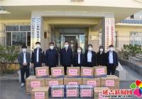 州審計局向新興街道民和社區(qū)捐贈防疫物資解決防疫需求