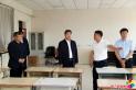 王吉寶檢查指導(dǎo)高考準(zhǔn)備工作